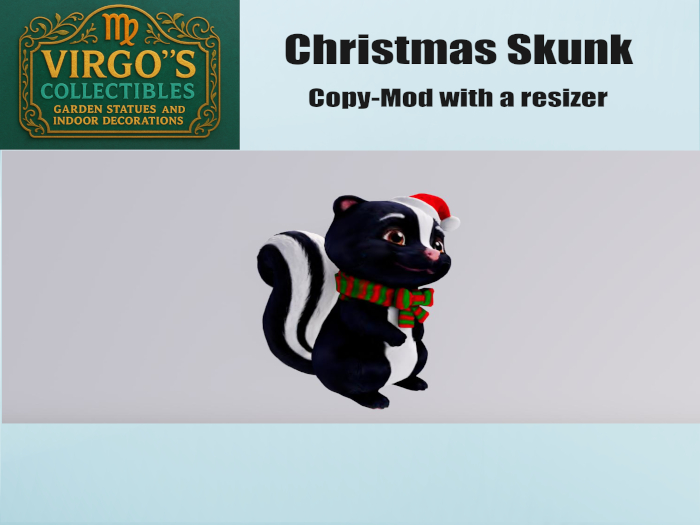 Christmas Skunk Boxed