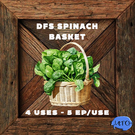 DFS Spinach Basket   x10  ( BULK)