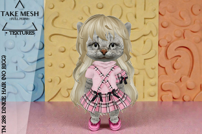 ! TakeMesh - TM 288 DINKIE HAIR (NO RIGG)