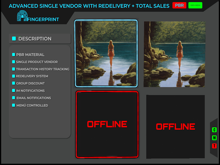 ::.FINGERPRINT.::ADVANCED SINGLE VENDOR