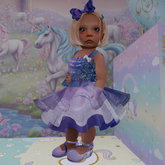 {CC} Lavender Lullaby Formal Tutu (TD)