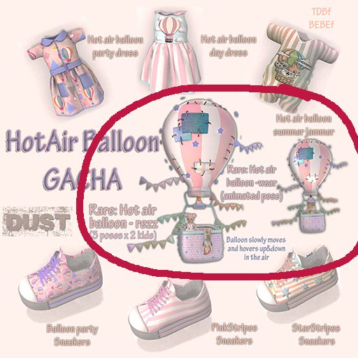 DUST: Hot Air Baloon Summer Jammer TDf  -  RARE