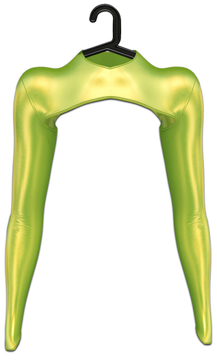 [BL] Cora top // lime