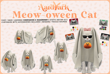 Aardvark : Meow-oween Cat - White