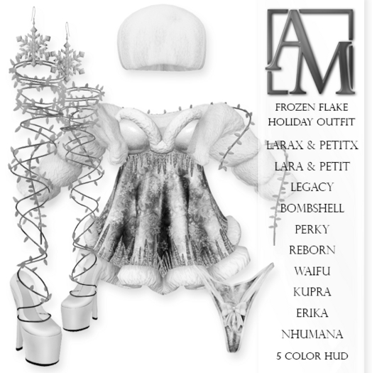 DEMO .: AlmaMiranda :. Winter Flakes Holiday Outfit
