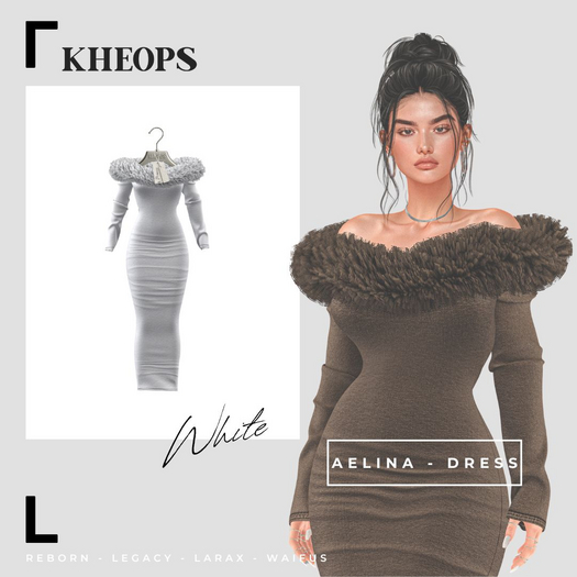 Kheops  /\ - AELINA - DRESS  - White
