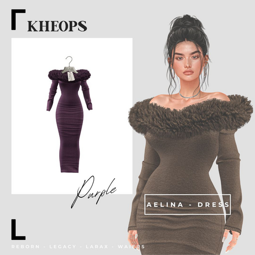 Kheops  /\ - AELINA - DRESS  - Purple