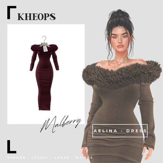 Kheops  /\ - AELINA - DRESS  - Mulberry