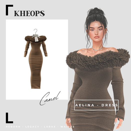 Kheops  /\ - AELINA - DRESS  - Camel