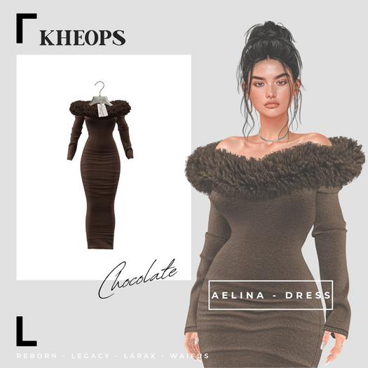 Kheops  /\ - AELINA - DRESS  - Chocolate