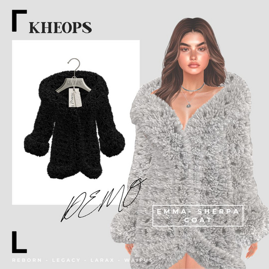 Kheops  /\ - EMMA - SHERPA COAT  - DEMO