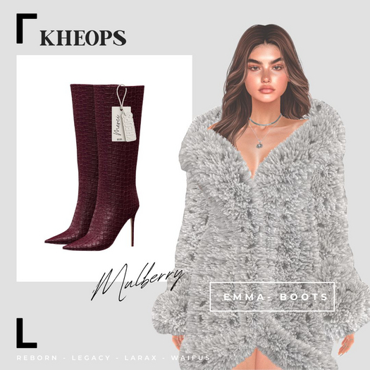 Kheops  /\ - EMMA - BOOTS - Mulberry