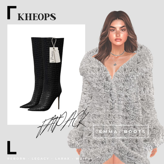 Kheops  /\ - EMMA - BOOTS - FATPACK
