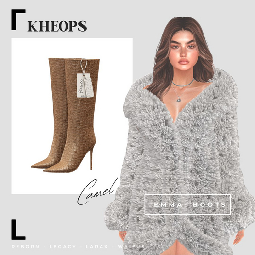 Kheops  /\ - EMMA - BOOTS - Camel