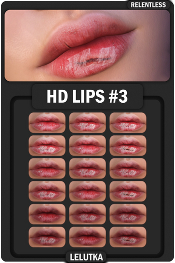 RELENTLESS HD LIPS #3 (LELUTKA)