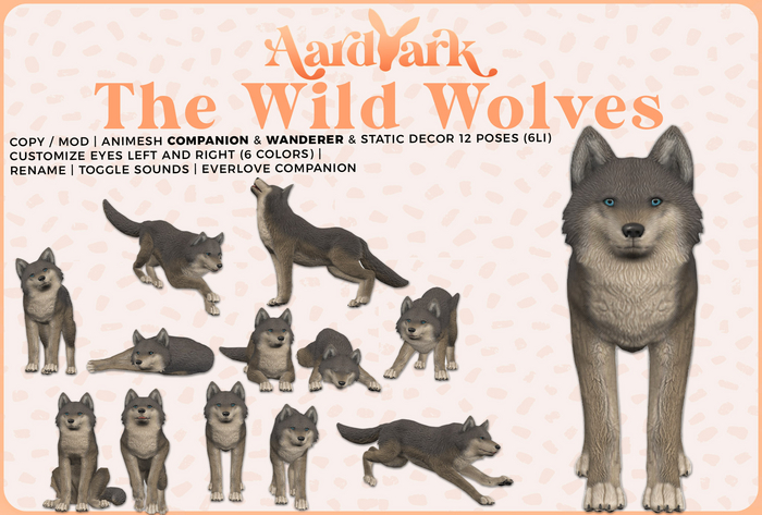 Aardvark : The Wild Wolves - Silver 