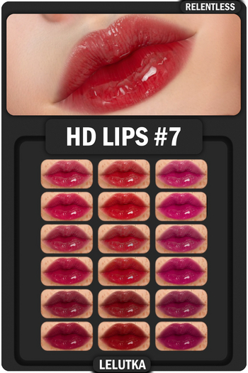 RELENTLESS HD LIPS #7 (LELUTKA)