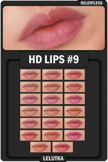RELENTLESS HD LIPS #9 (LELUTKA)