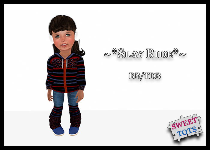 ~*Sweet Tots*~ TDB/BB~ Hoodies- Slay Ride