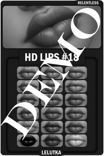 RELENTLESS HD LIPS #18 [DEMO]