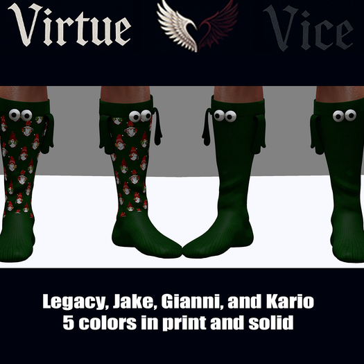 *V&V* Men's Holiday Socks