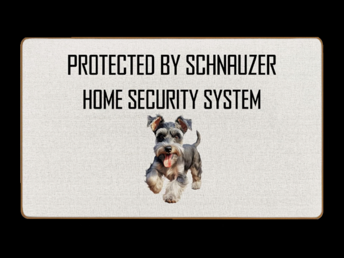 *6KW* FULL PERM Guard Dog Welcome Mat Texture #6