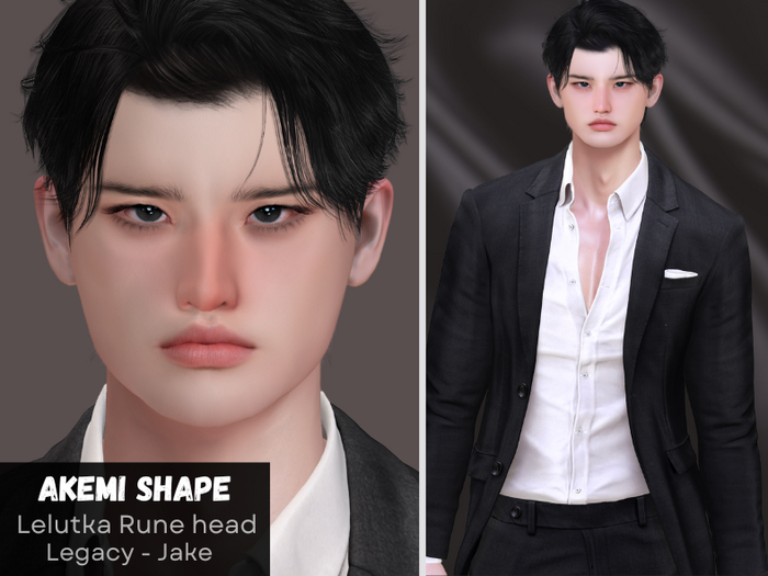 -[Stanley] Akemi Shape - Lelutka Rune