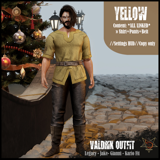 //RKS// Valdrik Outfit - Yellow