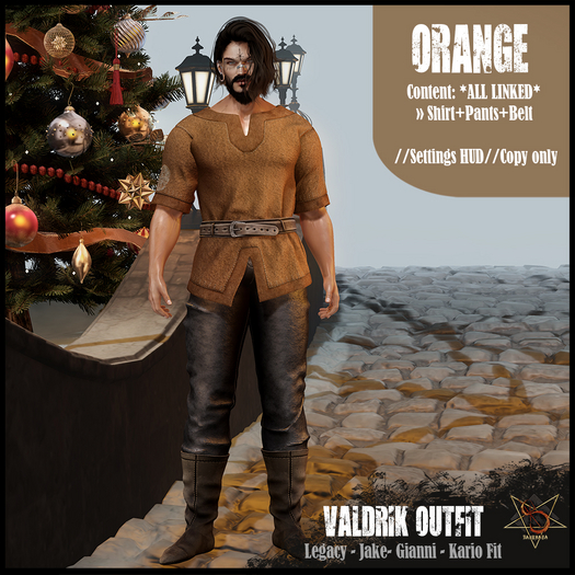 //RKS// Valdrik Outfit - Orange