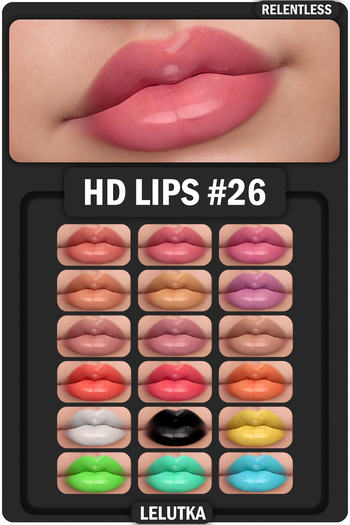 RELENTLESS HD LIPS #26 (LELUTKA)