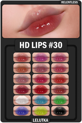RELENTLESS HD LIPS #30 (LELUTKA)