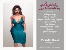 ::Sweet Intoxication:: Priscila Dress - Biscay Bay