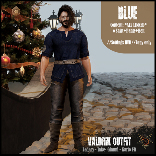 //RKS// Valdrik Outfit - Blue