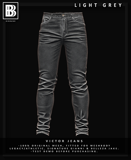 [BB] Victor Jeans - Light Grey