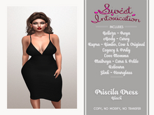 ::Sweet Intoxication:: Priscila Dress - Black