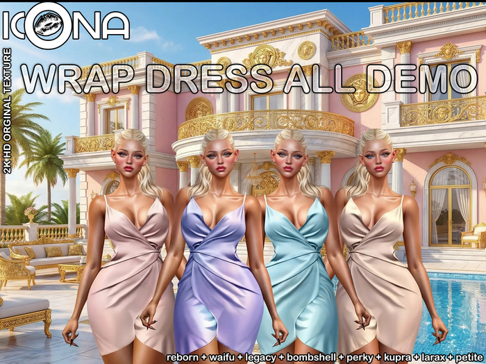 DEMO WRAP DRESS ALL PACKS
