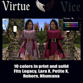 *V&V* Winter Wonder Dress Demo