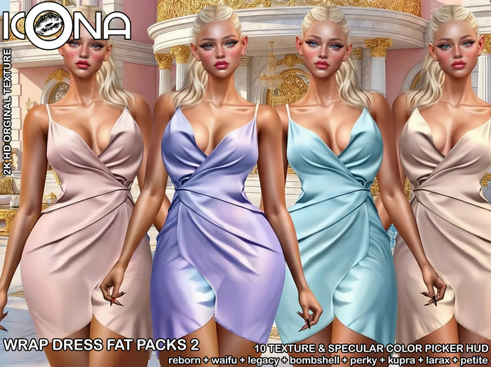 ICONA / WRAP DRESS FAT PACKS 2