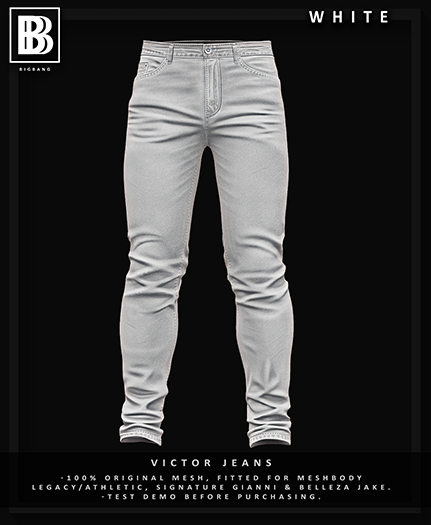 [BB] Victor Jeans - White