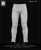 [BB] Victor Jeans - White