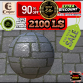 Tile With Grass 3D Textures – Full Perm