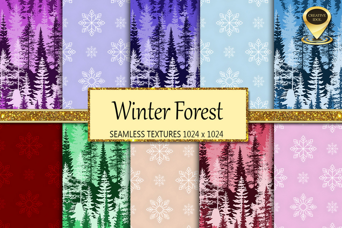 Winter Forest Textures