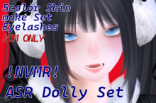 !NVMR! ASR Dolly Set（Skin&Makeup）New UV update