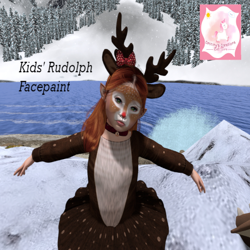 [*DC*] Kids' Rudolph Facepaint EvoX