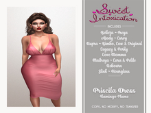 ::Sweet Intoxication:: Priscila Dress - Flamingo Plume