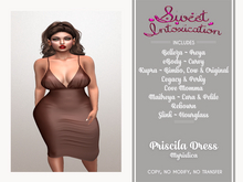 ::Sweet Intoxication:: Priscila Dress - Myristica