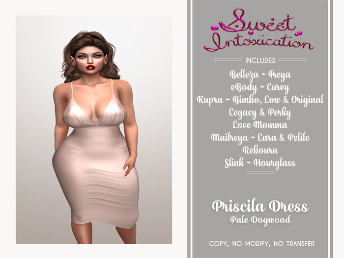 ::Sweet Intoxication:: Priscila Dress - Pale Dogwood