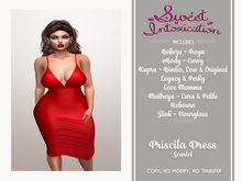 ::Sweet Intoxication:: Priscila Dress - Scarlet