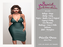 ::Sweet Intoxication:: Priscila Dress - Silver Pine