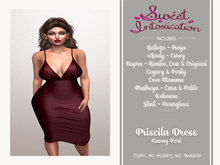 ::Sweet Intoxication:: Priscila Dress - Tawny Port